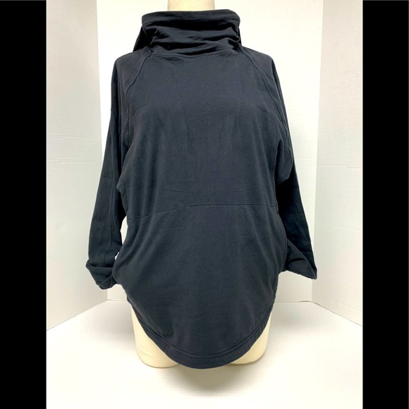 lululemon athletica Tops - LULULEMON PULLOVER HOODIE CHARCOAL SIZE 6